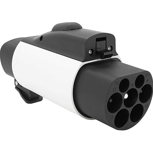 Адаптер-переходник для зарядки электромобиля Voltronic NACS - GB/T 7kW 32A Black/Grey (AC-TZG2-NACS-GB/T32A)