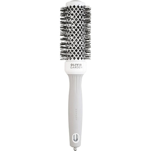 Термобраш Olivia Garden Expert Blowout Shine 35mm White&Grey (OGID2004)