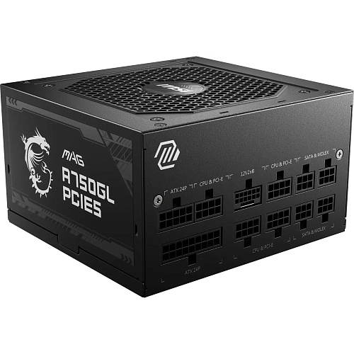 Блок живлення MSI MAG A750GL PCIE5 - придбати в Дніпрі, Україні: ціна, характеристики | інтернет-магазин TOUCH
