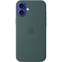Чохол Apple Silicone Case with MagSafe для iPhone 16 Plus Lake Green (MYYH3ZM/A) - придбати в Дніпрі, Україні: ціна, характеристики | інтернет-магазин TOUCH