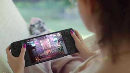 Портативная игровая консоль Valve Steam Deck OLED 1TB - купить в