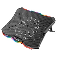 Підставка для ноутбука Marvo FN-40 RGB-LED (10210117) - придбати в Дніпрі, Україні: ціна, характеристики | інтернет-магазин TOUCH