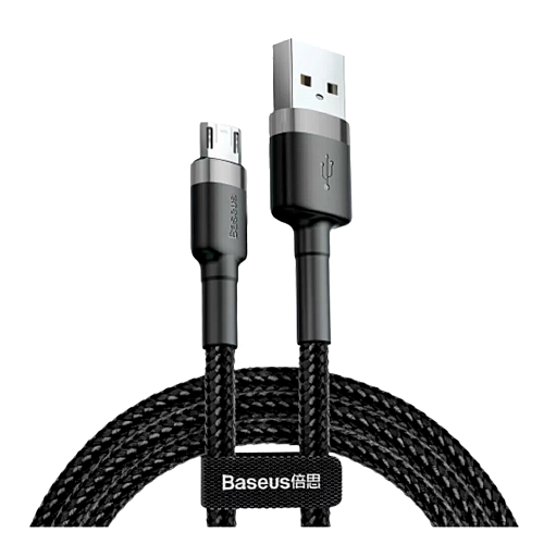 Кабель Baseus Cafule Micro USB 3m (CAMKLF-HG1) Gray/Black