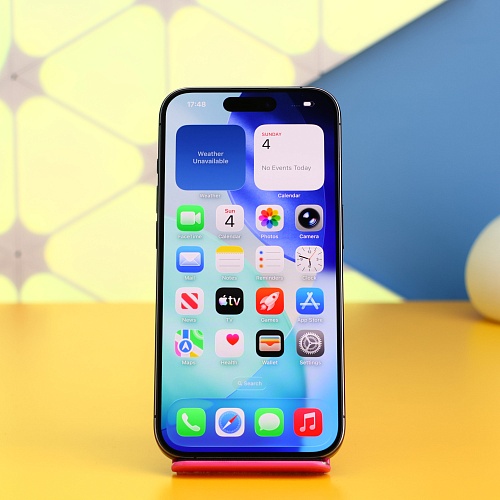 Смартфон Apple iPhone 15 Pro 128GB Blue Titanium (MTV03) Б/У