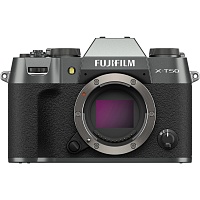 Бездзеркальний фотоапарат Fujifilm X-T50 Body Charcoal Silver (16828375) - придбати в Дніпрі, Україні: ціна, характеристики | інтернет-магазин TOUCH
