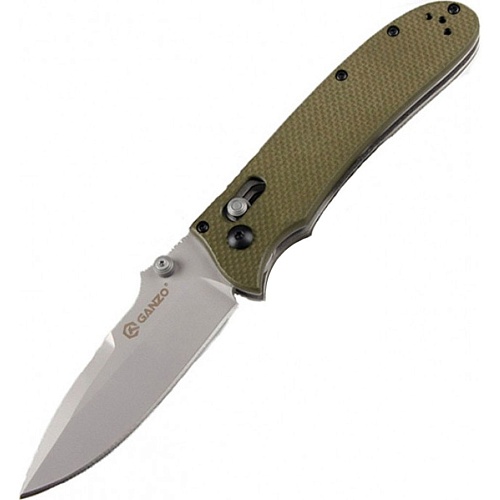 Складной нож Ganzo G704 440C / G10 Green (G704g)
