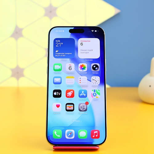 Смартфон Apple iPhone 16 Pro Max 512GB White Titanium (MYX13) Б/У - придбати в Дніпрі, Україні: ціна, характеристики | інтернет-магазин TOUCH