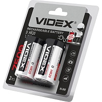 Аккумулятор Videx HR20/D 7500mAh Ni-MH 2шт (HR20/7500/2DB)