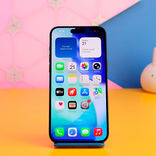 Смартфон Apple iPhone 15 Pro Max 256GB Blue Titanium (MU7A3) Б/У