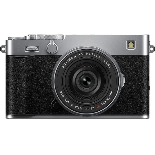 Беззеркальный фотоаппарат Fujifilm X-E5 Kit XF 23mm f/2.8 R WR Silver (16949923) UA