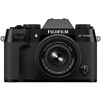Беззеркальный фотоаппарат Fujifilm X-T50 Kit XC 15-45mm f/3.5-5.6 OIS PZ Black (16828741) UA
