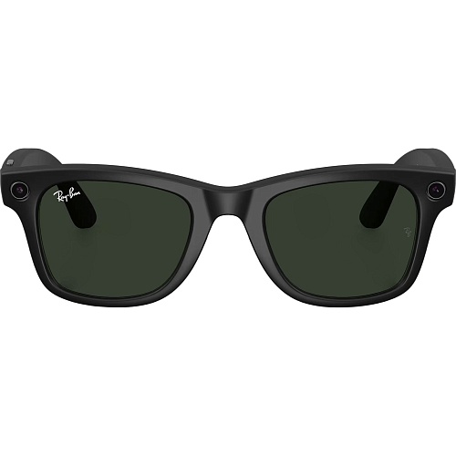 Смарт-очки Ray-Ban Meta Wayfarer Large Matte Black/Clear to Graphite Green Transitions (RW4008 601S1M 53-22)