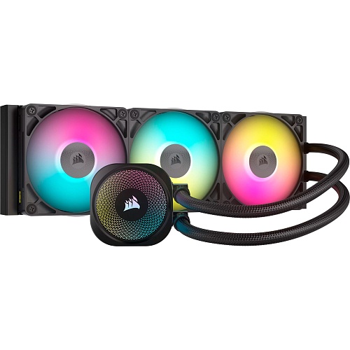 Система водяного охолодження Corsair iCUE Link Titan 360 RX RGB Black (CW-9061018-WW) UA  - придбати в Дніпрі, Україні: ціна, характеристики | інтернет-магазин TOUCH