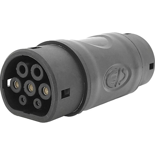 Адаптер-переходник для зарядки электромобиля Voltronic GBT - Type2 5Pin 220V Black (GBT-Type2-5P)