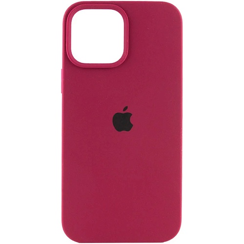 Чехол Silicone Case для Apple iPhone 16 Pro Max Maroon AA
