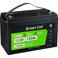 Акумулятор Green Cell LiFePO4 12V (12.8V/125Ah/1600Wh) (CAV13) - придбати в Дніпрі, Україні: ціна, характеристики | інтернет-магазин TOUCH