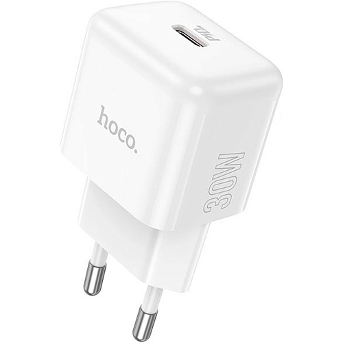 Сетевое зарядное устройство Hoco N32 Glory 30W White (789914)