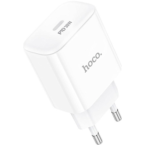 Сетевое зарядное устройство Hoco C76A Pro Majestic PD30W White