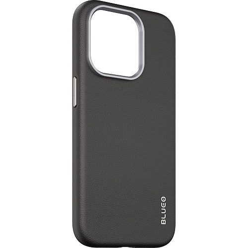 Чехол Blueo Leather with MagSafe для Apple iPhone 15 Pro Max Black (B52-I15PMBLK)