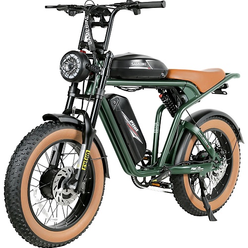 Електровелосипед SAMEBIKE M20 III Green - придбати в Дніпрі, Україні: ціна, характеристики | інтернет-магазин TOUCH