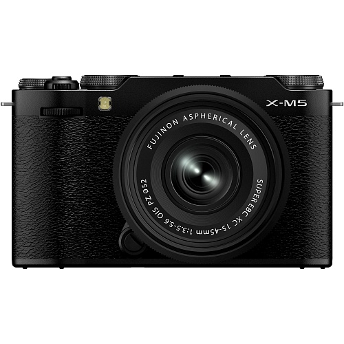 Бездзеркальний фотоапарат Fujifilm X-M5 Kit XC 15-45mm f3.5/5.6 OIS PZ Black (16900733) - придбати в Дніпрі, Україні: ціна, характеристики | інтернет-магазин TOUCH