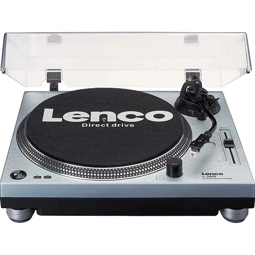 Проигрыватель виниловых дисков Lenco L-3809ME Metallic Blue