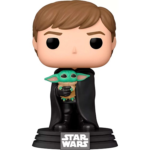 Фигурка Funko Pop! Star Wars: Люк и малыш 9.6см (58290) 