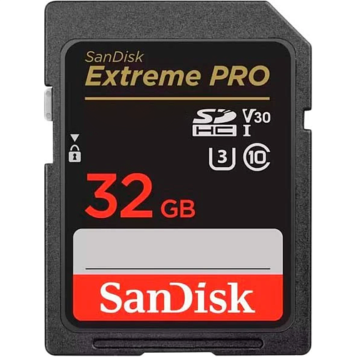 Карта пам'яті SanDisk SDXC Extreme PRO 32GB UHS-I U3 V30 Class 10 (SDSDXXO-032G-GN4IN) - придбати в Дніпрі, Україні: ціна, характеристики | інтернет-магазин TOUCH