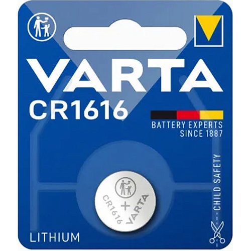 Батарейка Varta CR1616 Lithium - придбати в Дніпрі, Україні: ціна, характеристики | інтернет-магазин TOUCH