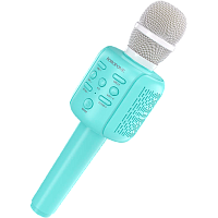 Микрофон с караоке Borofone BF1 Rhyme Turquoise