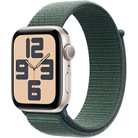 Смарт-часы Apple Watch SE 2 GPS 40mm Starlight Aluminium Case with Lake Green Sport Loop 2024 (MXEH3) 