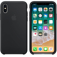 Силиконовый чехол Apple Silicone Case HC (Black) для iPhone XS Max Силиконовый чехол Apple Silicone Case HC (Black) для iPhone XS Max