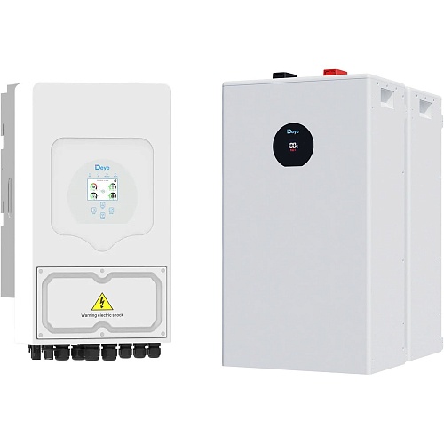 Система хранения энергии Deye SUN-5K-SG03 5kW + 2 АКБ SE-F16-C 32.1kWh (51.2V/314Ah/16076Wh)