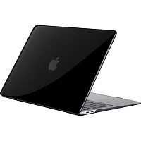 Пластиковая накладка (верх и низ) HardShell Crystal Case для Apple MacBook Neo 13'' A3404 2026 Black