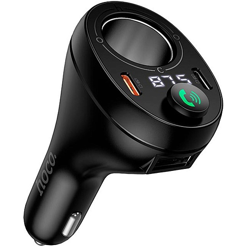 FM-трансмітер Hoco E88 Star Black (6942007654111) - придбати в Дніпрі, Україні: ціна, характеристики | інтернет-магазин TOUCH
