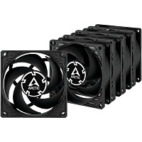 Комплект корпусных вентиляторов Arctic P8 Silent 5-Pack Black (ACFAN00301A)