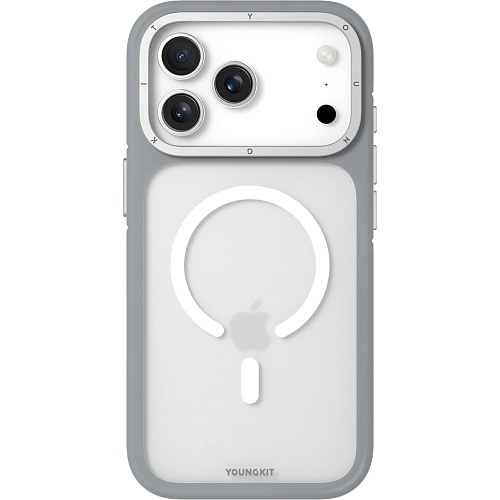 Чохол YoungKit Rocky Sand Magnetic для Apple iPhone 18 Pro Grey - придбати в Дніпрі, Україні: ціна, характеристики | інтернет-магазин TOUCH