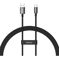 Кабель Baseus Superior Series SUPERVOOC Fast Charging USB-A to USB-C 65W 1m Black (CAYS000901) - придбати в Дніпрі, Україні: ціна, характеристики | інтернет-магазин TOUCH