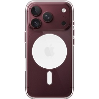 Чехол Apple Clear Case with MagSafe для iPhone 18 Pro Transparent (MKDU4)