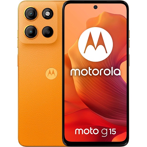 Смартфон Motorola Moto G15 8/512GB Sunrise Orange (PB6E0066UA) UA-UCRF
