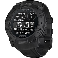 Смарт-часы Garmin Instinct 3 Solar 50mm Tactical Edition Black with Black Band (010-02935-50)