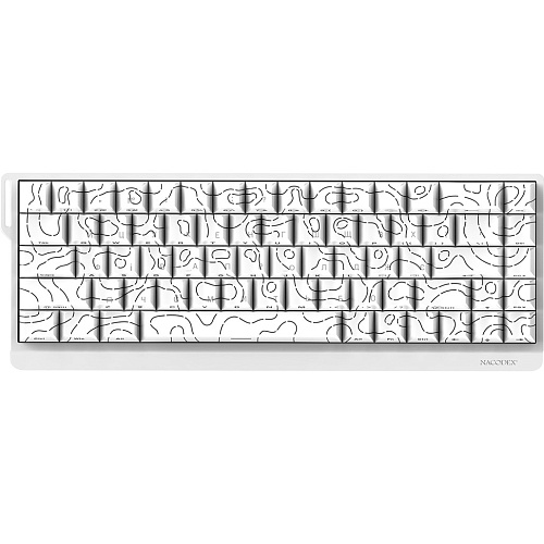 Клавиатура Ajazz x NacodeX NK68 V2 Red Switch White (NK68-V2-R-S-W)