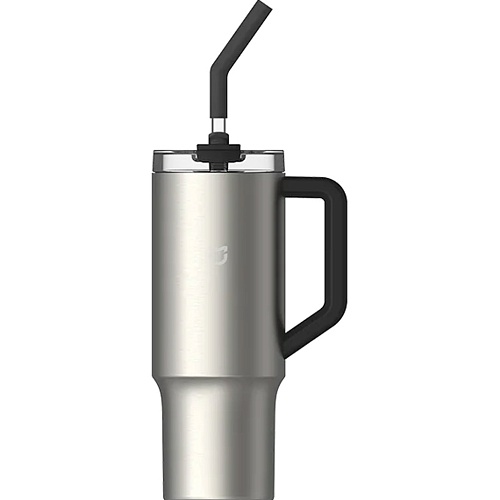 Термокружка MiJia Straw Cup 1л Steel (MJXGB01RM)