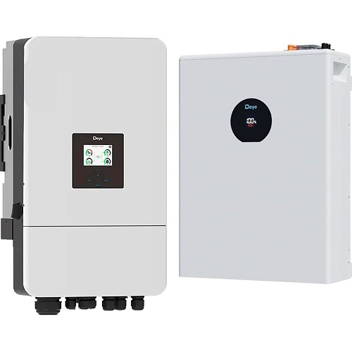 Система хранения энергии Deye SUN-12K-SG05LP3-EU-SM2 12kW + 1 АКБ SE-F5 Pro-C 5.1kWh (51.2V/100Ah/5120Wh)