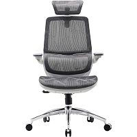 Офисное кресло Sihoo M59AS Mesh Gray (M59AS-M301)