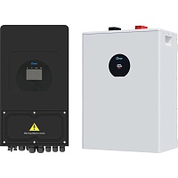 Система хранения энергии Deye SUN-6K-SG03 Black 6kW + АКБ SE-F12-C 11.8kWh (51.2V/230Ah/11800Wh)