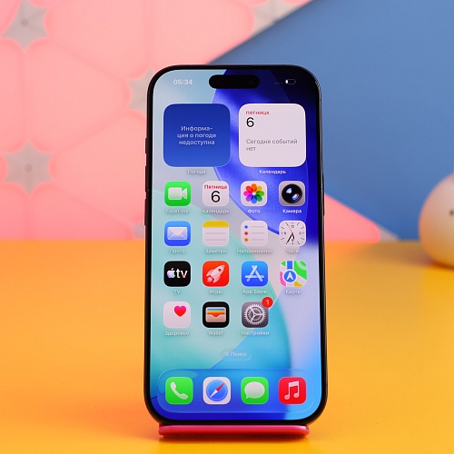 Смартфон Apple iPhone 16 Pro 256GB Black Titanium (MYNH3) Б/У