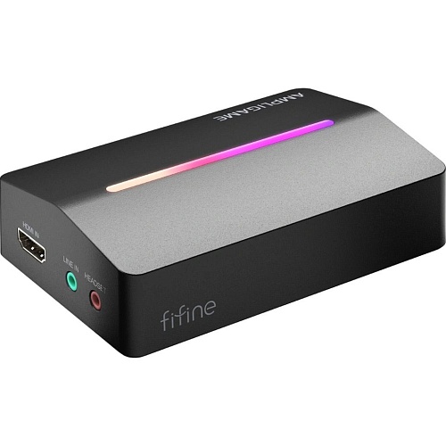 Карта відеозахвату Fifine AmpliGame V3 Black - придбати в Дніпрі, Україні: ціна, характеристики | інтернет-магазин TOUCH