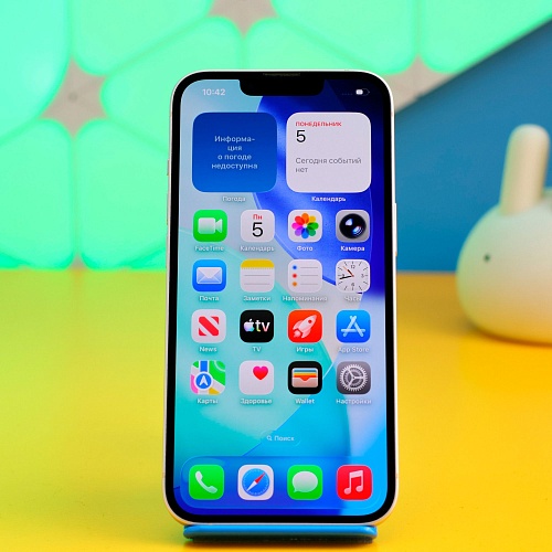 Смартфон Apple iPhone 14 128GB Starlight (MPUR3) Б/У