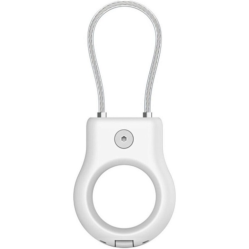 Чохол для пошукової мітки Apple AirTag Keychain with Wire Cable White - придбати в Дніпрі, Україні: ціна, характеристики | інтернет-магазин TOUCH